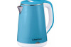Чайник электрический LEK-1802 голубой/белый ТМ LIBERTON, фото